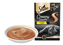 Sheba® Creamy Snack med kylling image