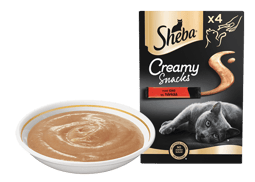 Sheba® Creamy Snack med laks image