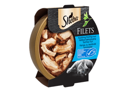 Sheba® Filet med kylling og bæredygtig tun 16x60g image