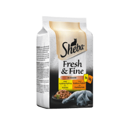 Sheba® Portionspose Fresh & Fine Fjerkræ med kylling & kalkun image